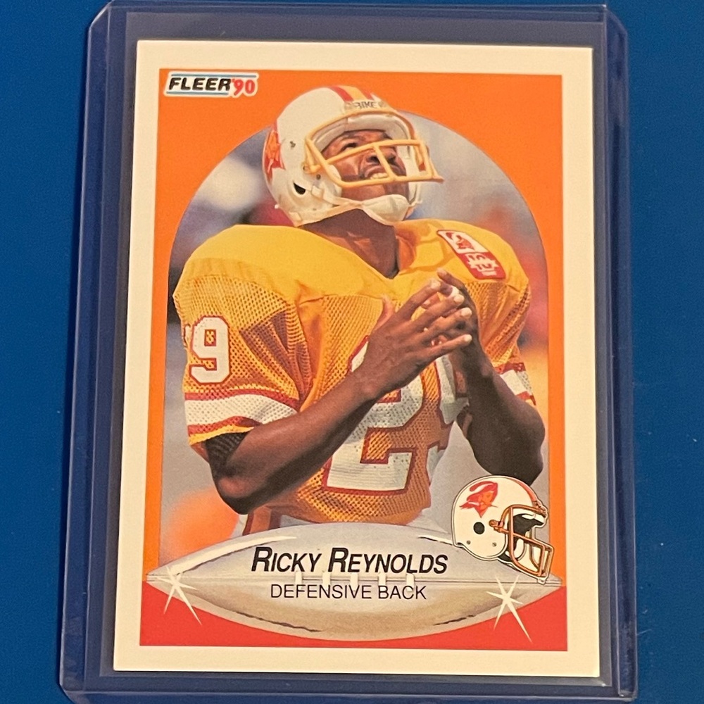 Ricky Reynolds #353 1990 Fleer Football Trading Card
